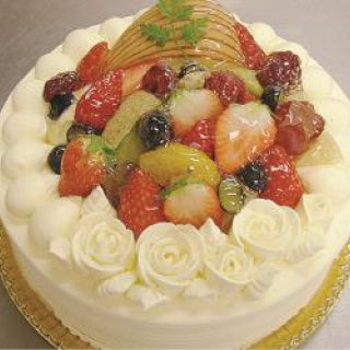 バタークリームケーキの画像